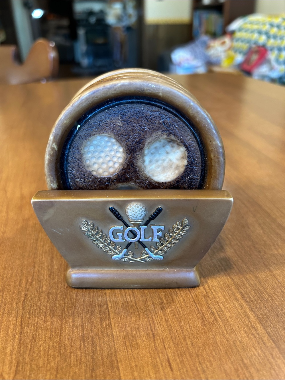 Golf Themed Coaster Set